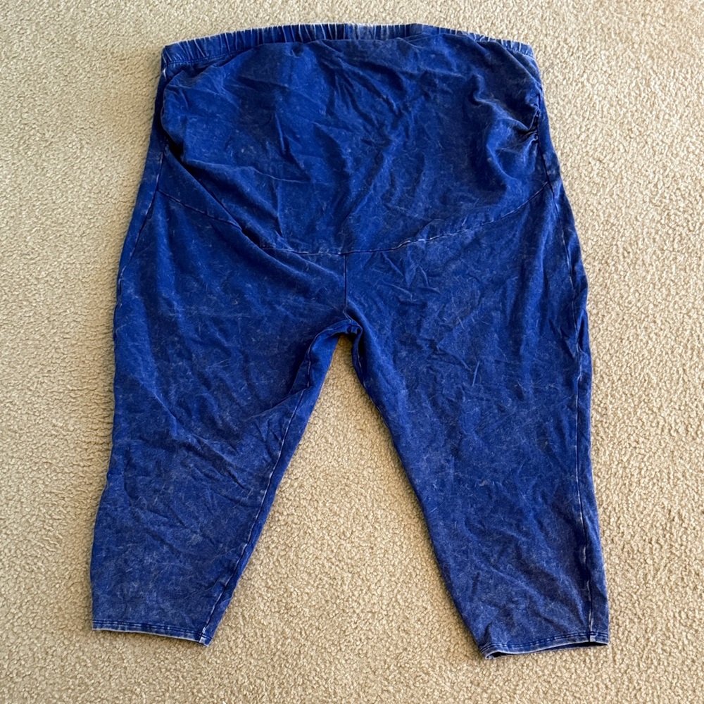 Torrid Maternity Deep Blue Leggings